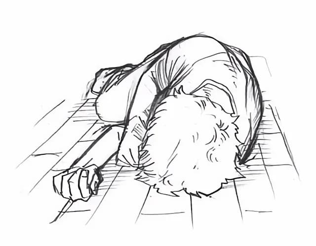 croquis de Yokumiru Mera de l'annimé my hero academia