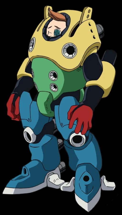 Tadan Dadan de l'annimé my hero academia