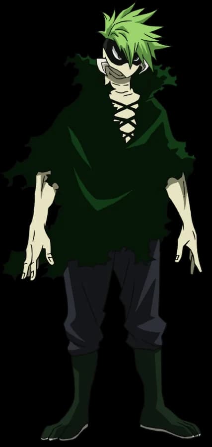 Togaru Kamakiri de l'annimé my hero academia